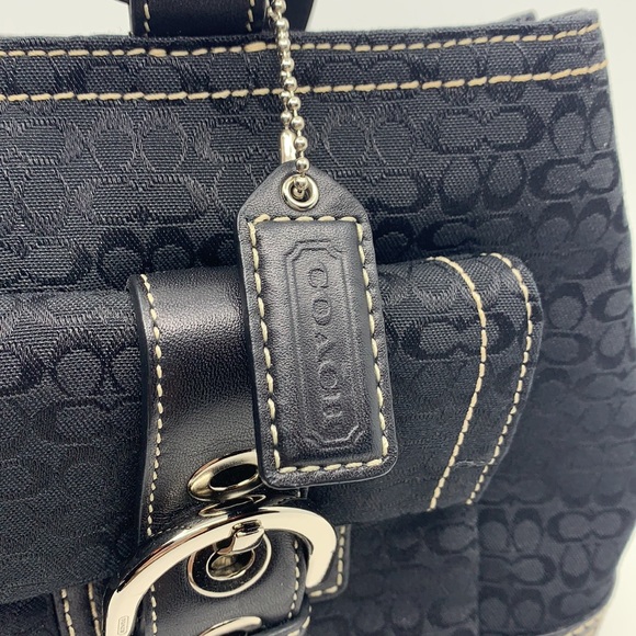 Authentic Coach Mini Sig C Handbag - Picture 9 of 10